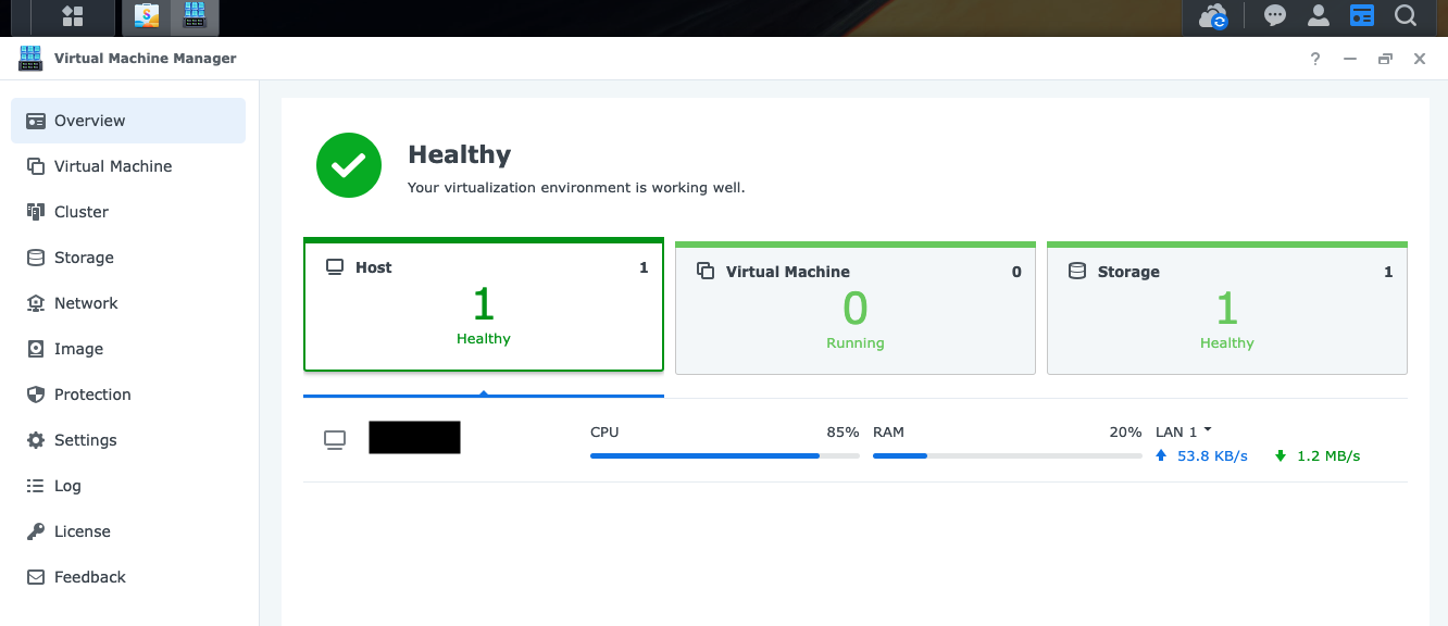 How to install home assistant on synology package center virtual machine manager healthy