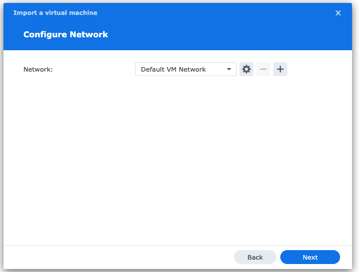 How to install home assistant on synology vmm configure network