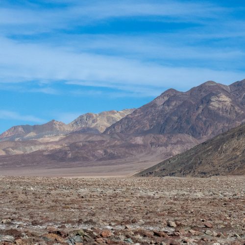 Badwater basin in death valley national park