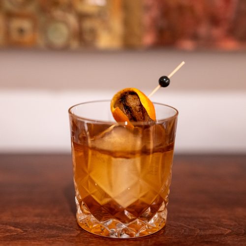 Banana old fashioned cocktail recipe