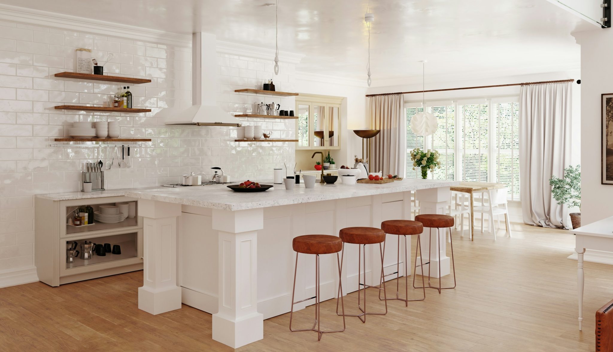 10 most popular kitchen color combinations to look for in 2024