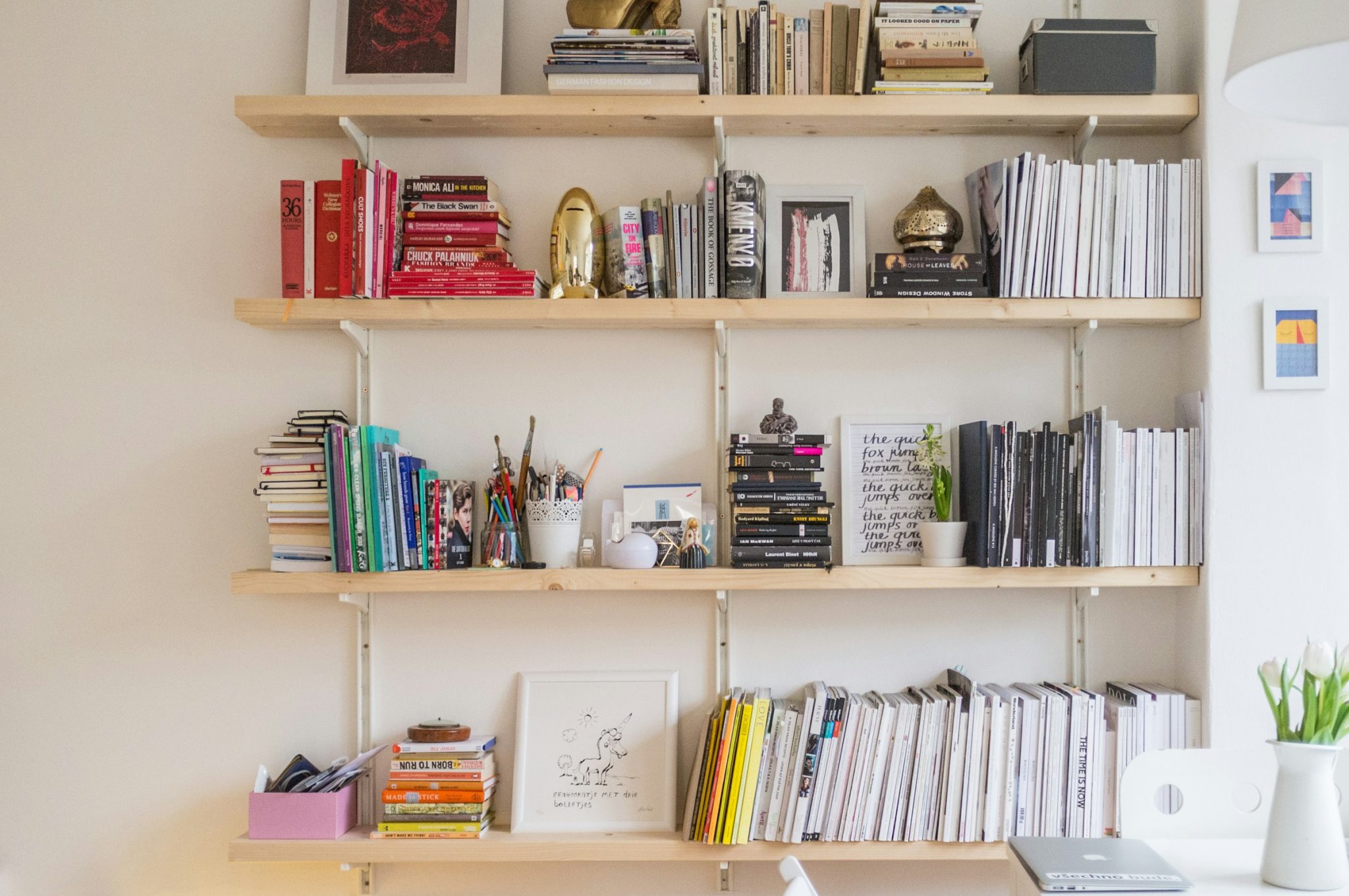 Maximizing shelf space for your expanding book collection