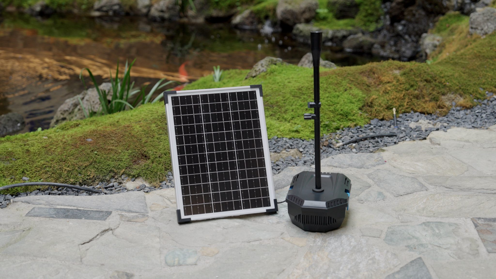 How can i keep my pond healthy with poposoap pond pump and filter?