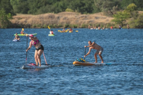 Paddleboard exercise and post workout recovery mk