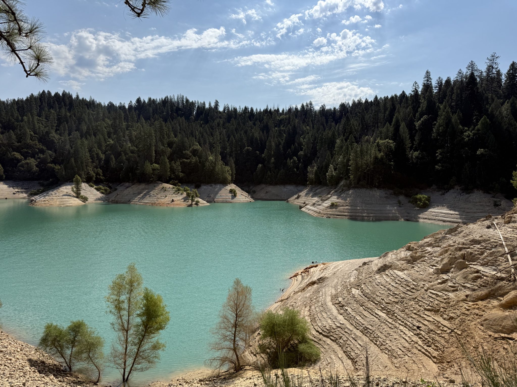 New bullards bar reservoir from dark day boat launch