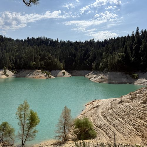 New bullards bar reservoir from dark day boat launch