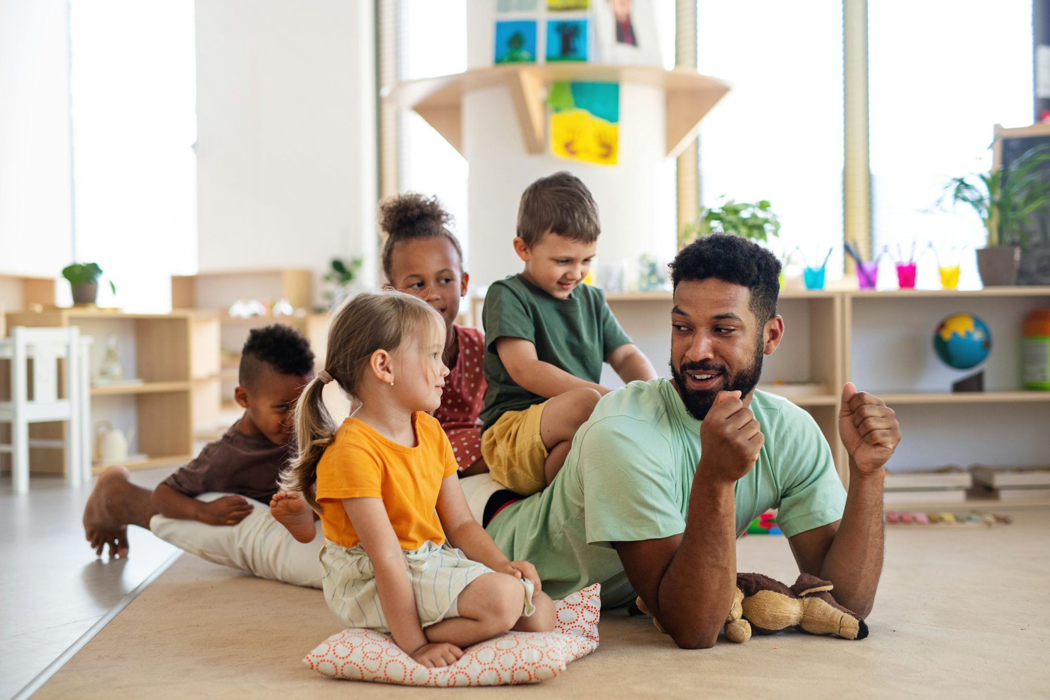 What defines a safe childcare environment