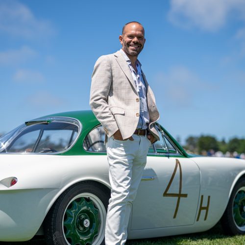 Michael kahn at the concours d'elegance