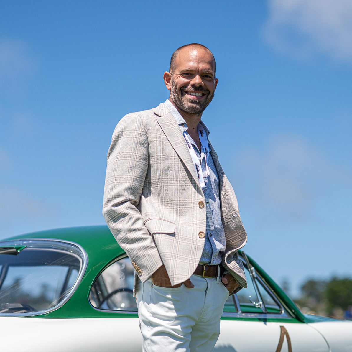 Michael Kahn at the Concours D'Elegance