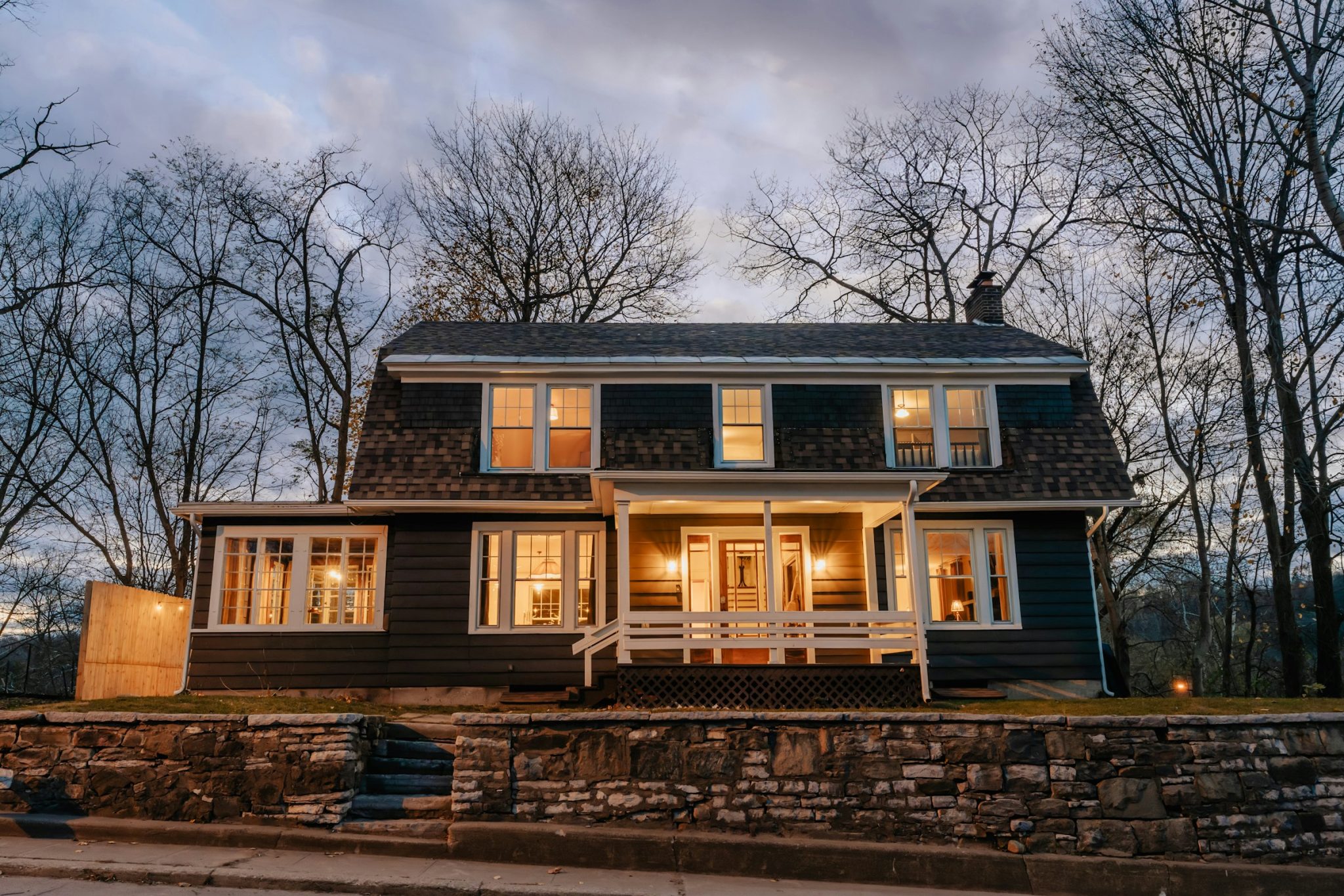 The nighttime transformation that makes properties stand out in any neighborhood