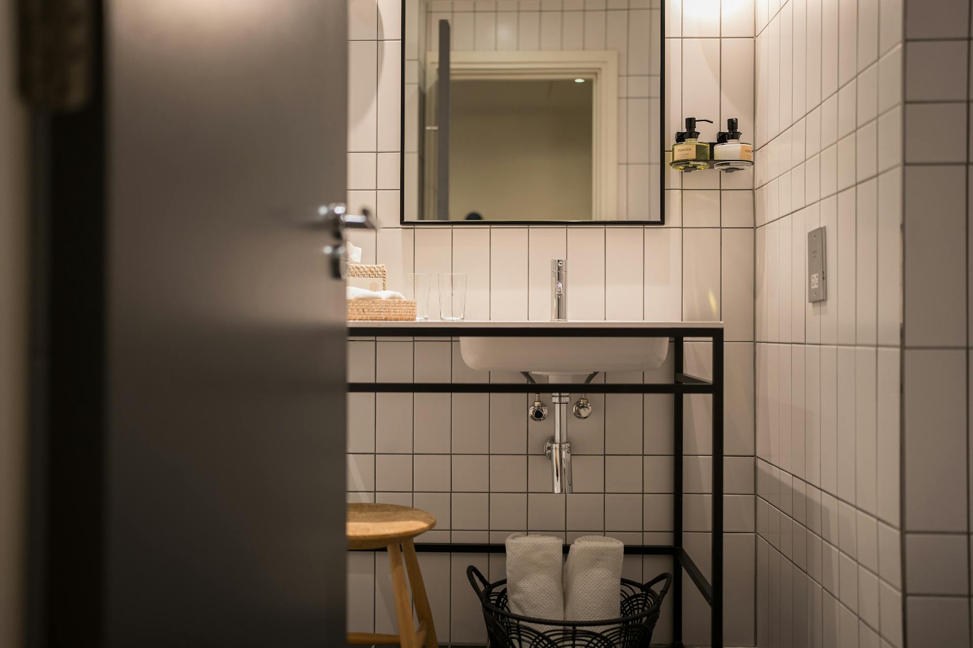 Smart storage solutions for small and shared bathrooms