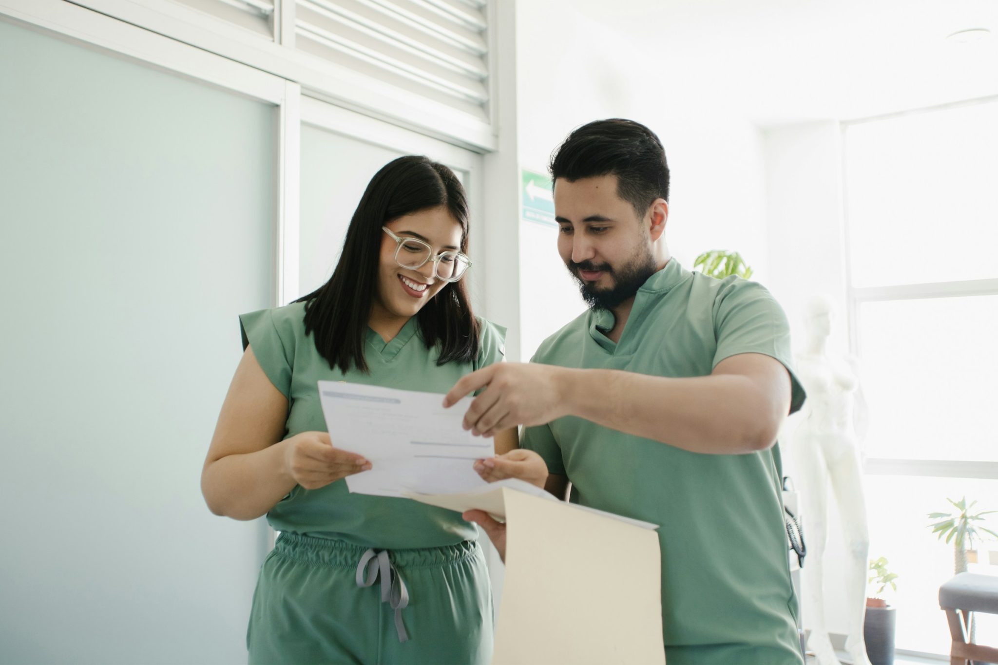 How to move from direct patient care to management in health care