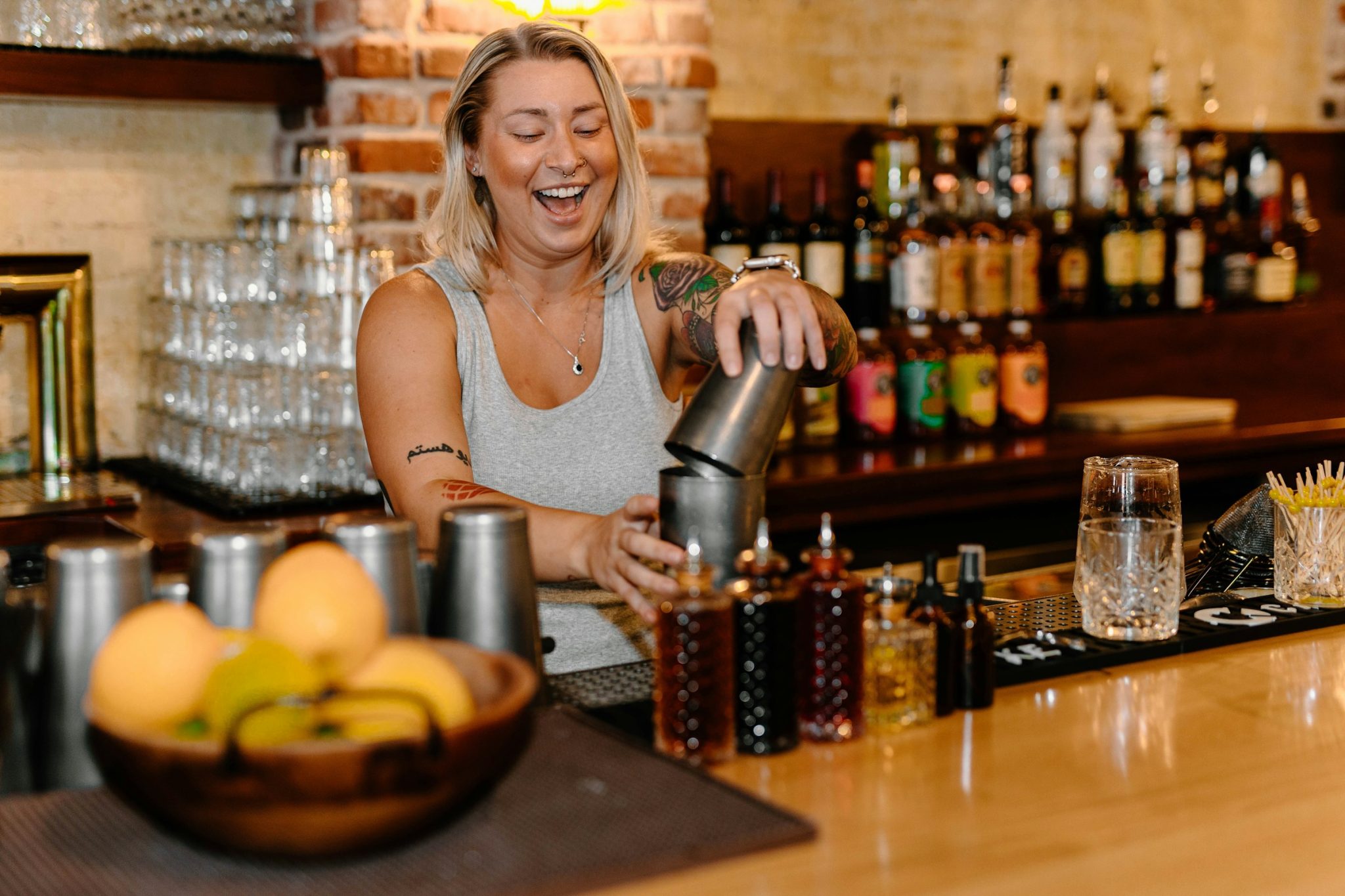 The difference between craft mixology and standard bartending
