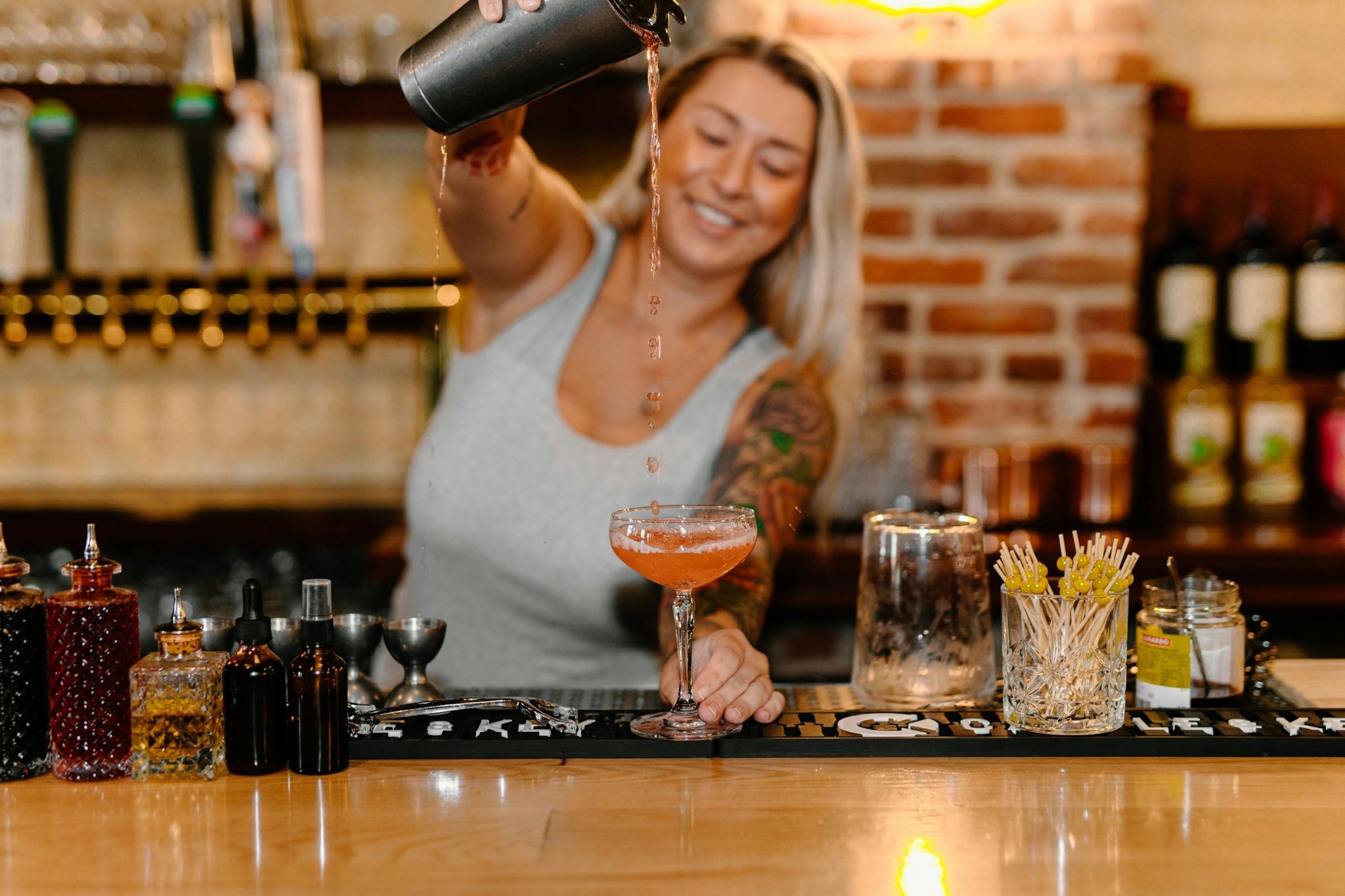 The difference between craft mixology and standard bartending