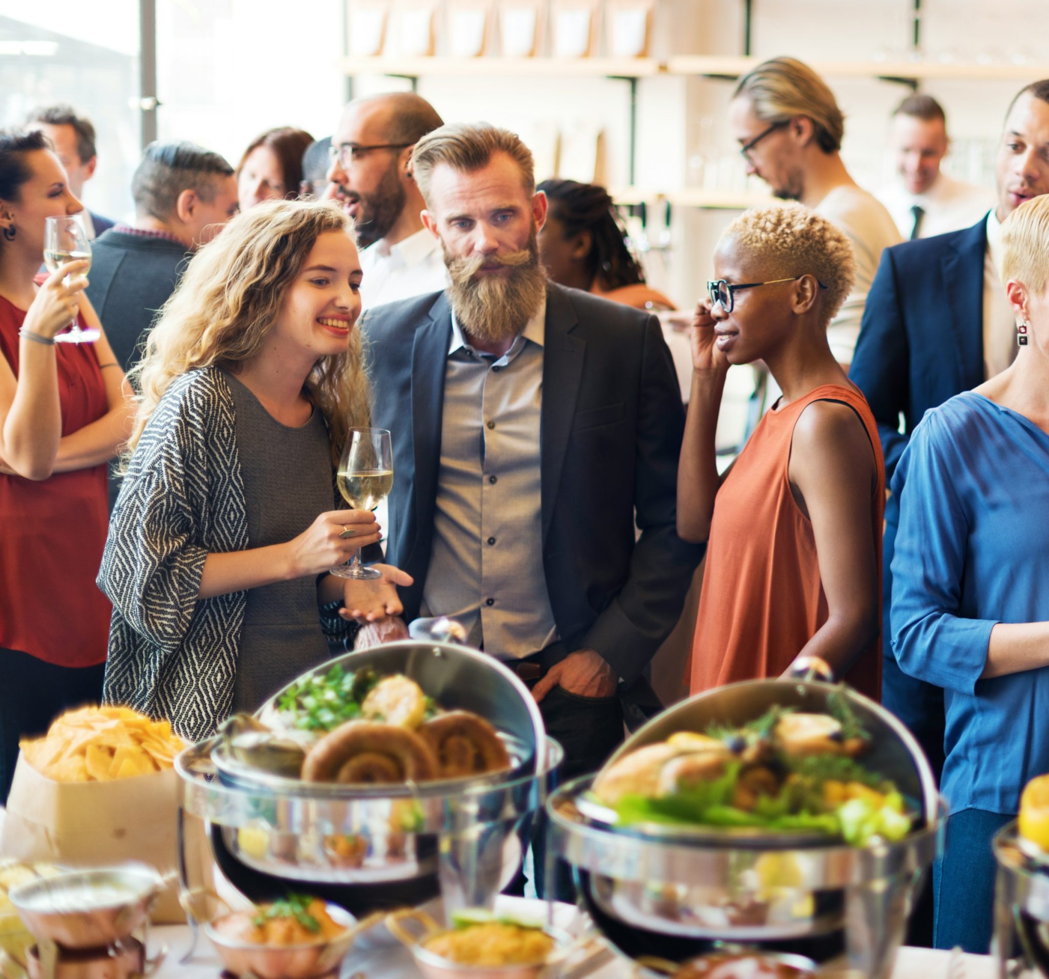 Sustainable food logistics for major corporate events