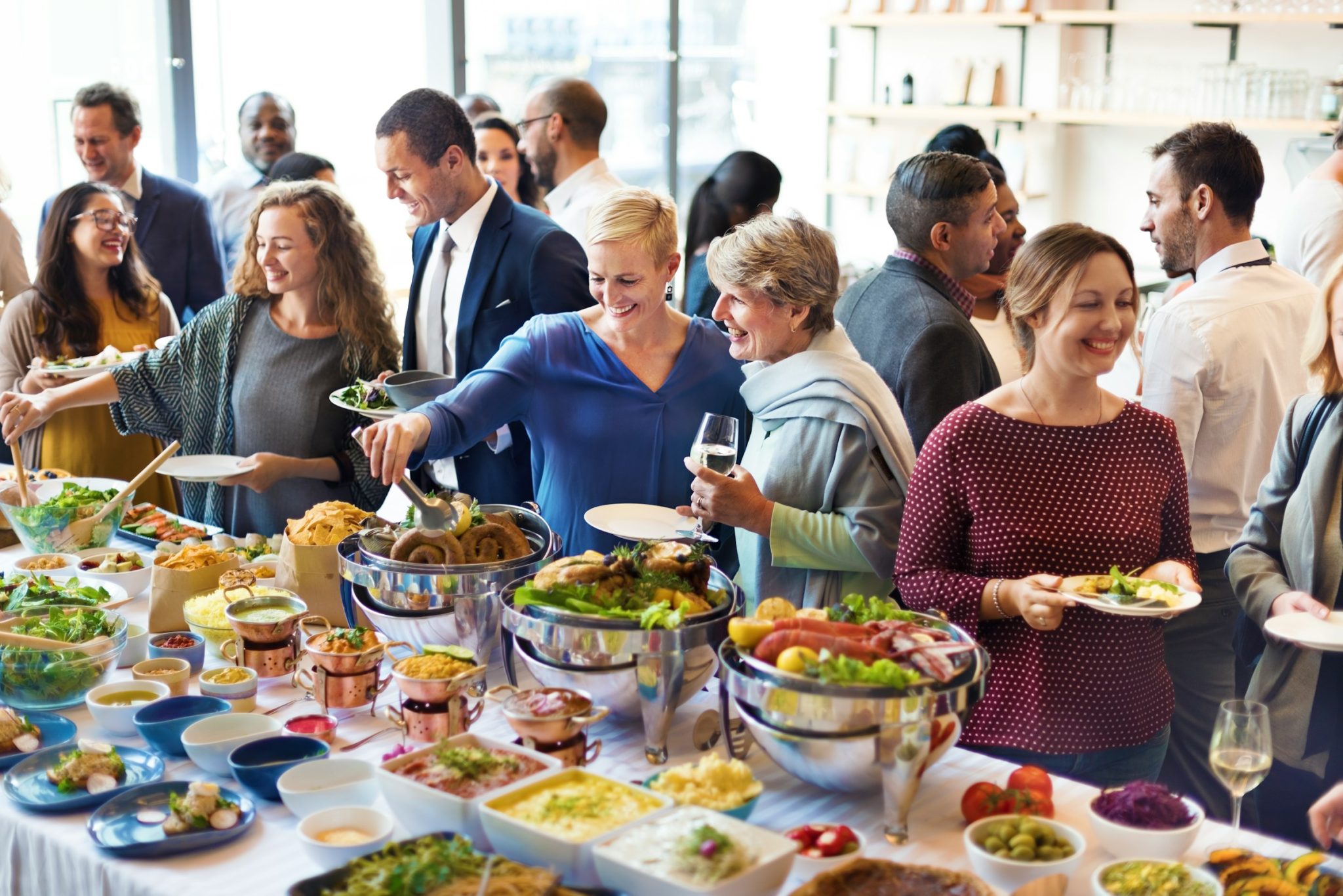 Sustainable food logistics for major corporate events