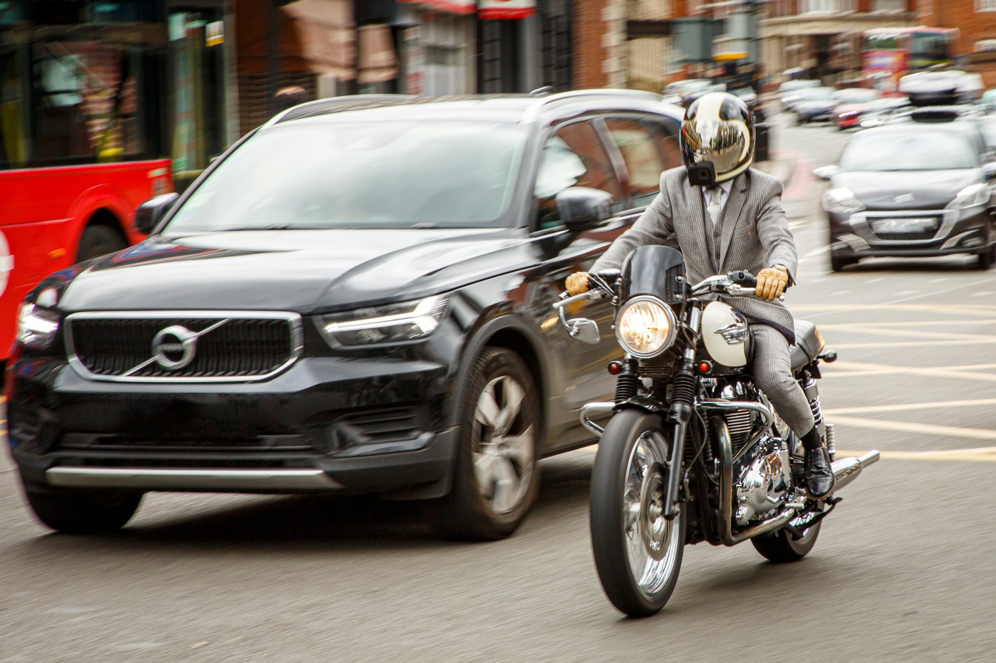 Can careless driving cause a lane-splitting accident?