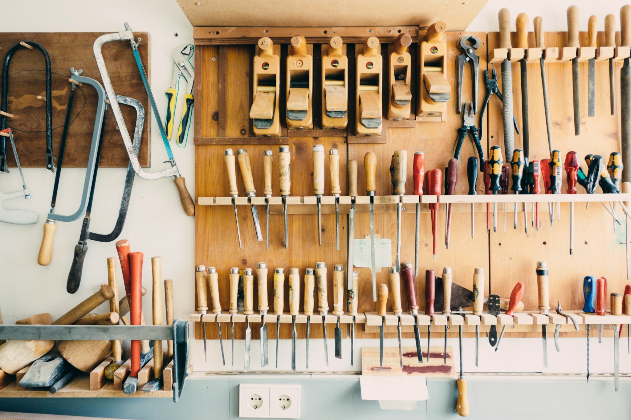 Wall storage fixes that make everyday tools easier to reach
