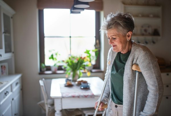 Flying with crutches: steps for a safer, easier airport journey