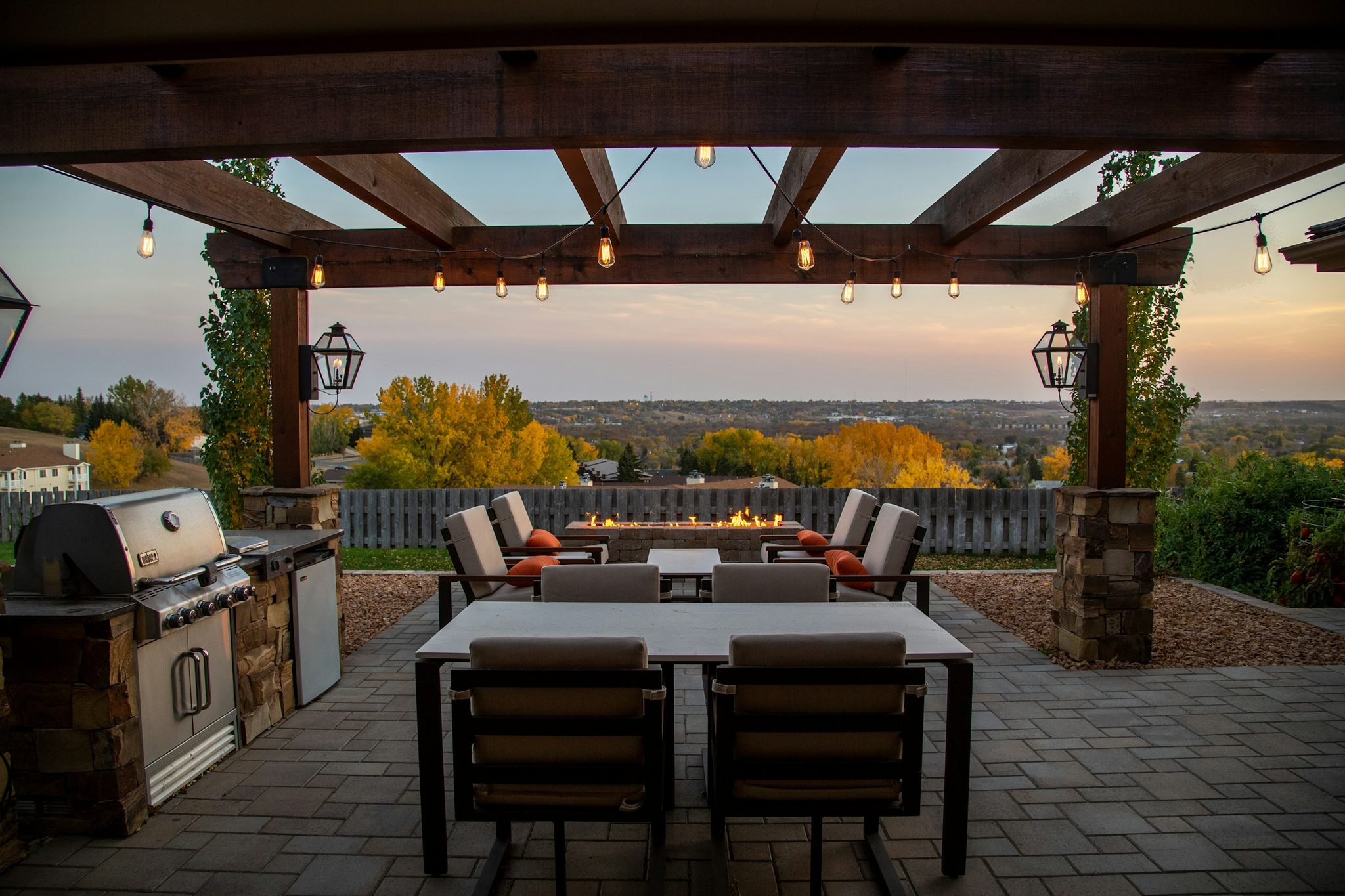 Why pergolas work so well for outdoor dining