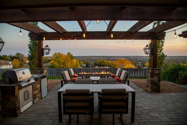 Why pergolas work so well for outdoor dining